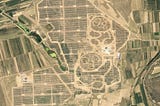 Solar farm in Daton, China © 2017. Planet Labs Inc. All Rights Reserved.