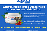 “Unveiling the Slimming Secrets: A Review of Sumatra Slim Belly Tonic”