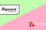 Thurstober Digital Studios Partners with Algorand Foundation for Engagement Events Phase 2!