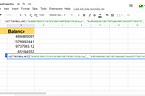 How to get a wallet’s Token Balance inside Google Sheets