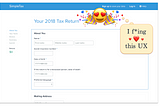 The beautifully crafted user experience of SimpleTax — a UX case study