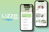 Lize — case study [plataforma para microempreendedoras] / duas telas