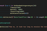 .NET — IAsyncEnumerable utility extensions