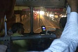 The best part of being in india and travelling over city bus is fun,.