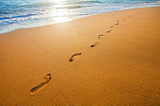 Footprints in the Sand