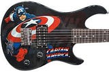 Peavey Captain America 3/4 Rockmaster Electric Guitar for that someone special This Christmas