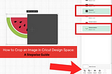 how to crop an image in cricut design space