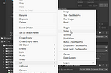 Thruster: Scaling Bar UI