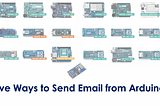 Five ways to send email from Arduino