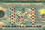 NFTs Skull Dollars — Digital Bill