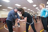 Grappling with the best: Girls at Menlo-Atherton wrestle with Olympic excellence