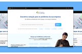 Principais interfaces da plataforma web