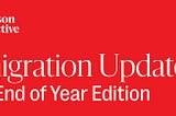 Thank you for being a continued reader of Emerson Collective’s Immigration Newsletter.