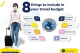 travel budget checklist