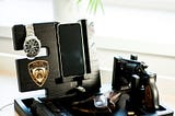 image of wooden valet box