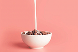 milk before cereal