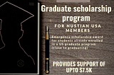 NUSTIAN USA Graduate Scholarship Program