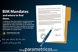 BIM Mandates and where to find them parametricos