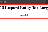 Fix “413 request entity too large” Nginx error on AWS Elastic Beanstalk via EBS Configuration