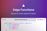 Edge-Functions on Next.JS! Yay or Nay?