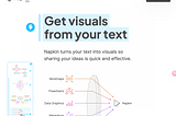 Napkin AI 將文字內容轉換為視覺化圖表的AI工具