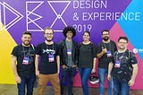 Foto dos designers da Green Opportunity da CI&T no evento Design & Experience 2019