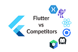 Flutter  vs Competitors: Popularity