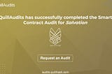 Salvation | Smart Contract Audit Report | 2021 | QuillAudits