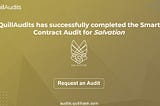 Salvation | Smart Contract Audit Report | 2021 | QuillAudits