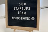 First Impressions at 500 Startups Miami