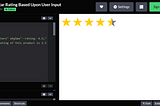 How to make a dynamic star rating in HMTL & CSS.