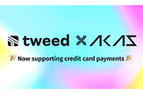 Digital art marketplace AkaSwap live with credit card payments, powered by Tweed
