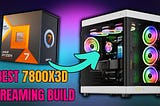 Top Shelf RYZEN 7 7800X3D Streaming PC Build in 2024!