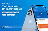The ulesson app: UX Improvements