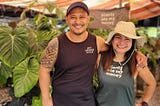 Heintjie Santos and Avie Mercado, Founders of Plants Ate My Money