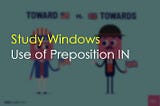 The preposition ‘In’ in English Grammar — Learn How to Use Them