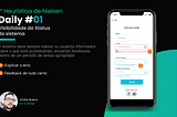 1º Heurística de Nielsen