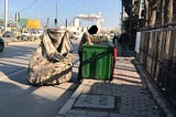 Some worker in Turkey who  gathering to plastic’s