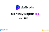 Monthly Report #1