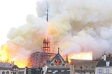 The Sad Burning of Notre Dame de Paris