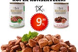 Brit Super Premium Boutiques Gourmandes BBQ Köpek Konserveleri %45 İndirimli fiyatıyla sadece 9,90…