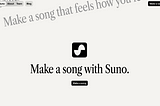 Music AI Research: Thoughts on Suno