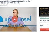 UpCounsel crowdfunding campaign