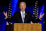 Joe Biden speaking