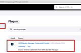 Configure Jenkins AWS Secrets Manager Credentials Provider Plugin to Work with Moto Standalone…