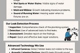 Signs of Leak Detection and Why Leak Detection in Important