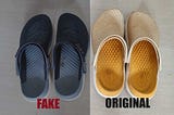 Fake products from China. Trying out my Fake Crocs from Taobao vs Original.