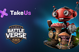 TakeUs! partners with BattleVerse to feature the project’s in-game assets for rent