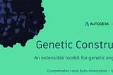 Designing Customizable Nucleotide Sequence Auto-Annotation in Genetic Constructor