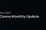 BitCanna Monthly Update: October 2023
